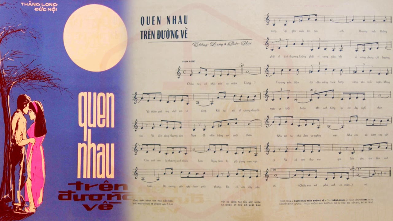 Tờ Nhạc Xưa Trước 1975