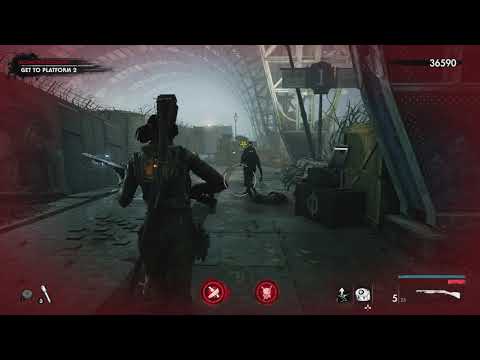 Zombie Army 4 - 1-2 Locomotive Lockdown: Practice Slide Tackling Zombies and Curb Stomp (2020)