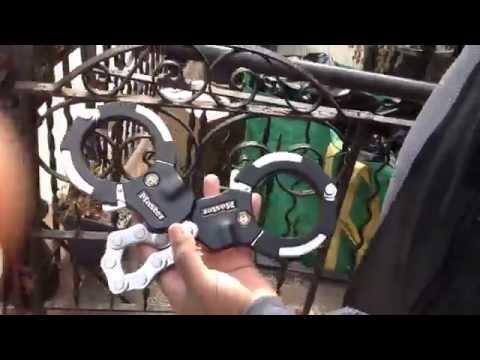 Motorcycle Street Cuff Review - Master Lock  #8290