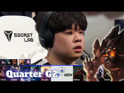 GEN vs C9 - Game 2 | Quarter Finals S11 LoL Worlds 2021 | Gen.G vs Cloud 9 - G2 full game