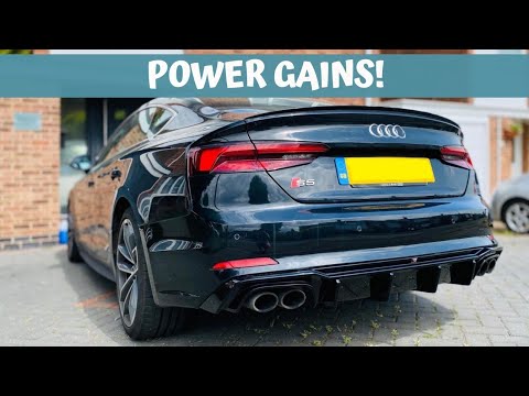 TDI-Tuning box install for 2017 Audi S5 (B9) - ECU custom map