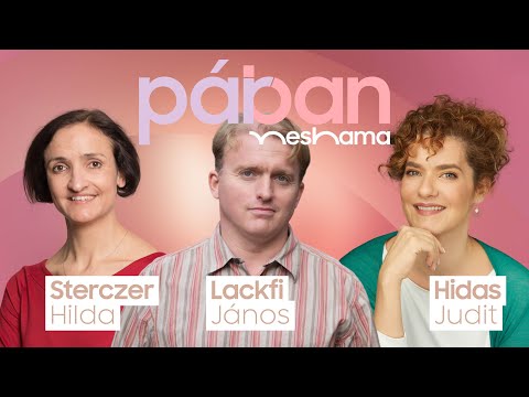 Párban Hidas Judittal és Sterczel Hildával
