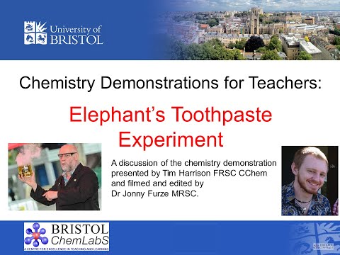 Teacher Training - Elephants Toothpaste