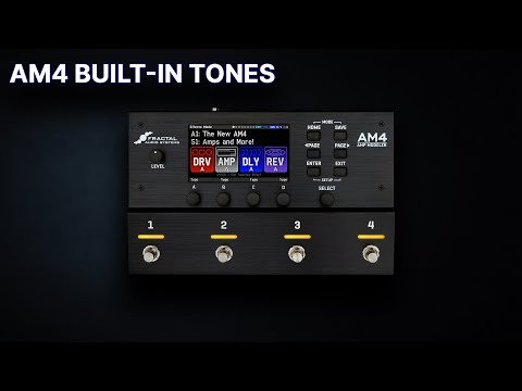 Fractal Audio AM4 — First Demo & Built-In Presets