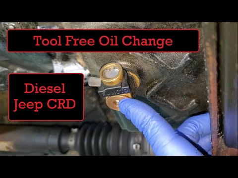 Super Easy oil change on Liberty CRD Diesel