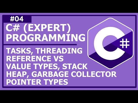 OOP with C Lecture 4 Tasks Threading Reference Types vs Value Types Stack Heap GC