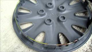 Installing Aftermarket Wheel Covers (Wrong Way keeps it from falling off)