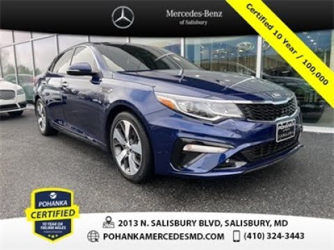 2019 Kia Optima S SUNROOF ** Pohanka Certified 10 year / 100,000 **