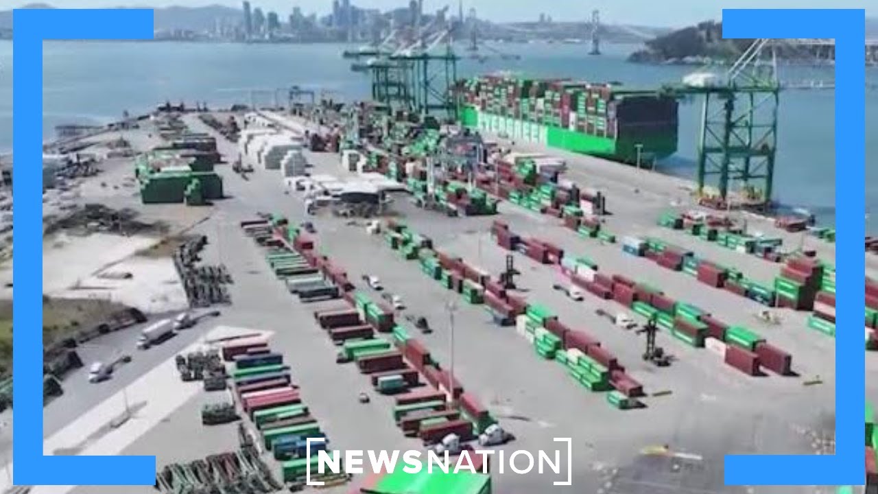 Trump tariffs lead to supply chain disruptions at US ports | NewsNation Now
