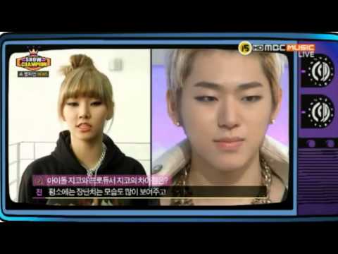 130313 B.A.P D-Unit Block B Zico U-Kiss Nu'est Showcham news