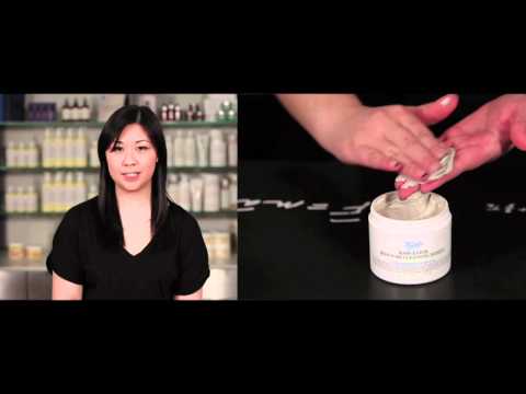 How to Apply Kiehl's Rare Earth Deep Pore Cleansing Masque