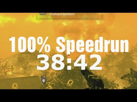 Point of Contact Completionist Speedrun World Record [38:42] - Extinction Call of Duty Ghosts