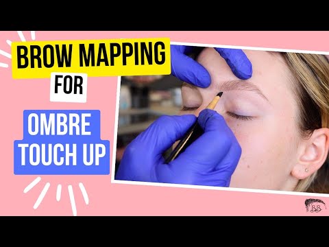 Easy Brow Mapping for OMBRE BROW TOUCH UP