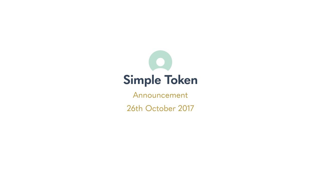 Simple Token Finalizes Token Sale Price, Launches 'Proof of Support' Program, Announces Advisors