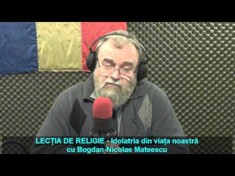 Lecţia de religie – Idolatria din viața noastră