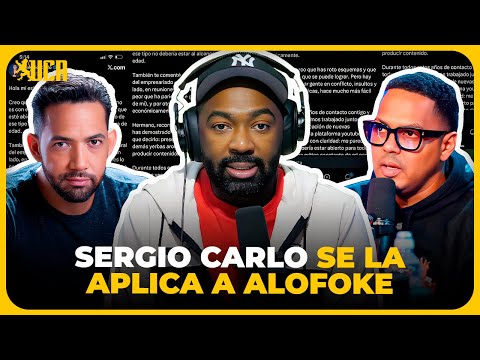 SERGIO CARLO SE LA APLICA A ALOFOKE