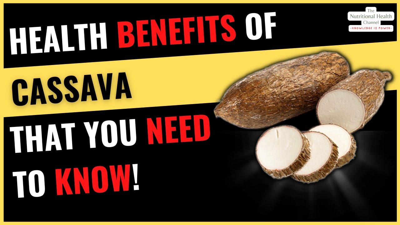 5 HEALTH Benefits of Cassava 🥔🍠 THAT YOU NEED TO KNOW!