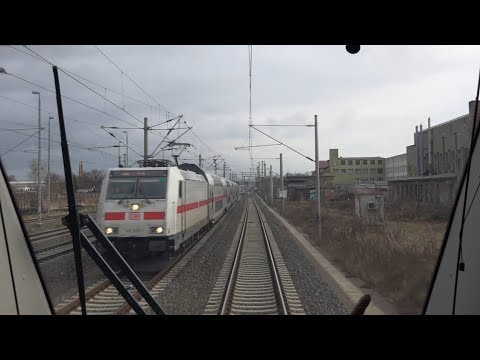 1.1.2018: GROSSENHAIN - DREZNO. JAZDA W KABINIE  MASZYNISTY