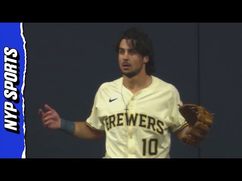 Wild double play creates chaos in Dodgers-Brewers game