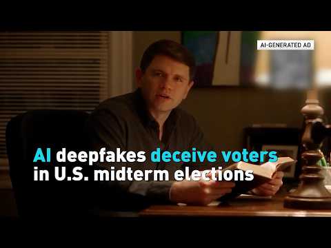 AI deepfakes deceive voters in U S  midterm elections