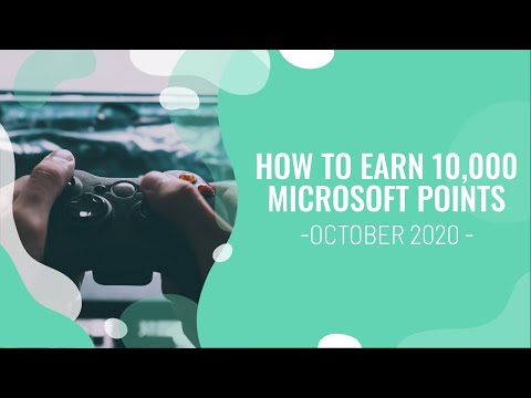How to earn 10,000 Microsoft reward points by playing Xbox - October 2020