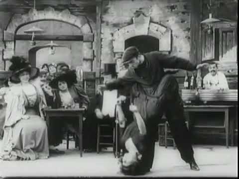 Polaire 1910 French Apache Dance + 1915 Les Vampires Apache Dance + music by Fernand Le Borne