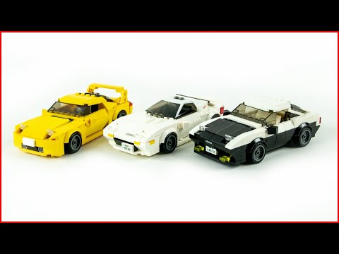 COMPILATION TOP Initial D Licensed CaDA small Cars Speed Build - Brick Builder