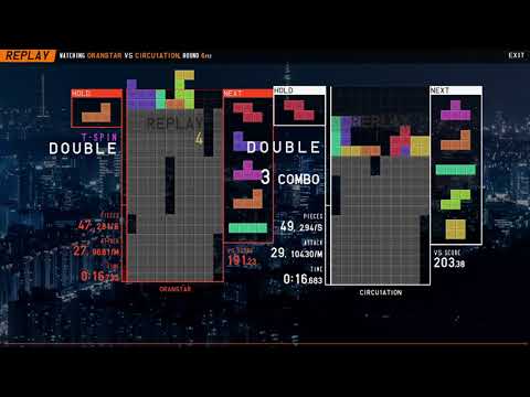 [TETR.IO] Tetra League: vs circu1ation