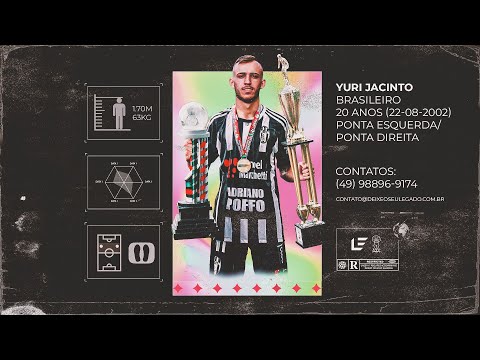 Yuri Jacinto - 2002 - Ponta Esquerda e Direita/ Meia - Melhores Momentos 2022!