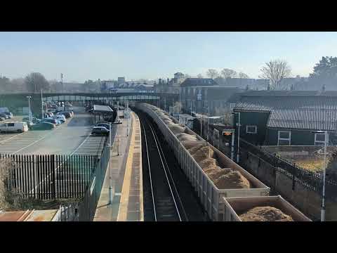 Sand and Shingle - Ukraine GBRf Class 66708 At Lewes 14/02/23
