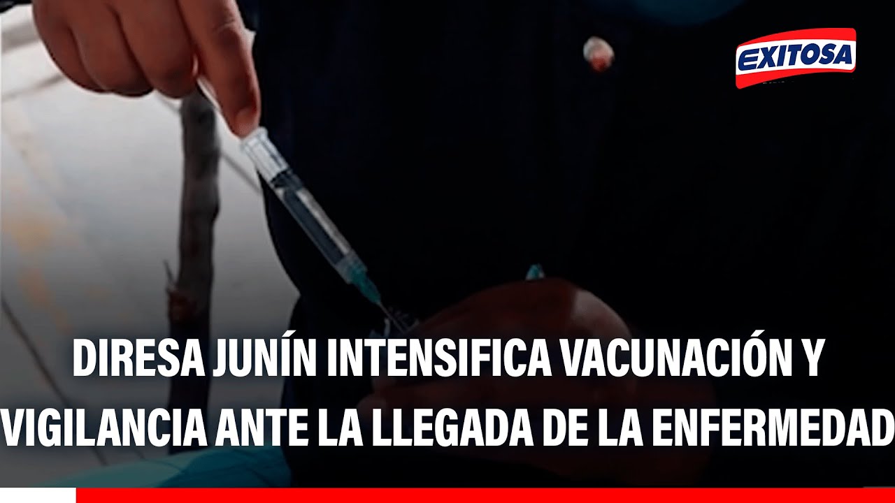 🔴🔵 Influenza H3N2: DIRESA Junín intensifica vacunación y vigilancia ante la llegada de la enfermedad