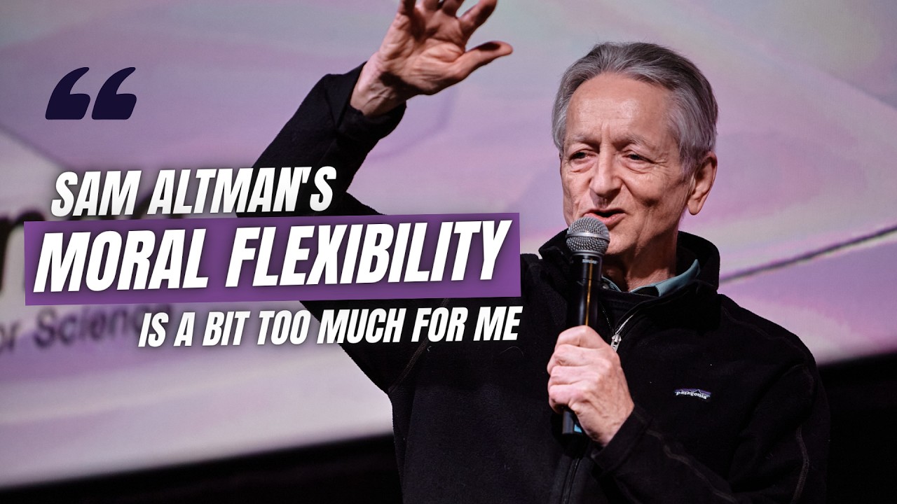 Geoffrey Hinton doesn't hold back on the future of AI