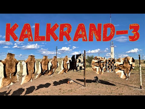 Driving through Kalkrand Village in Namibia, southern Africa-3