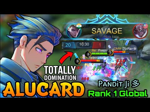 SAVAGE!! Alucard Total Domination - Top 1 Global Alucard by Pᴀɴᴅiᴛ Ji 多 - MLBB