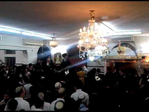 Modzitz 2nd hakofois 2010 - הקפות שניות מודזיץ שמחת תורה תשע"א