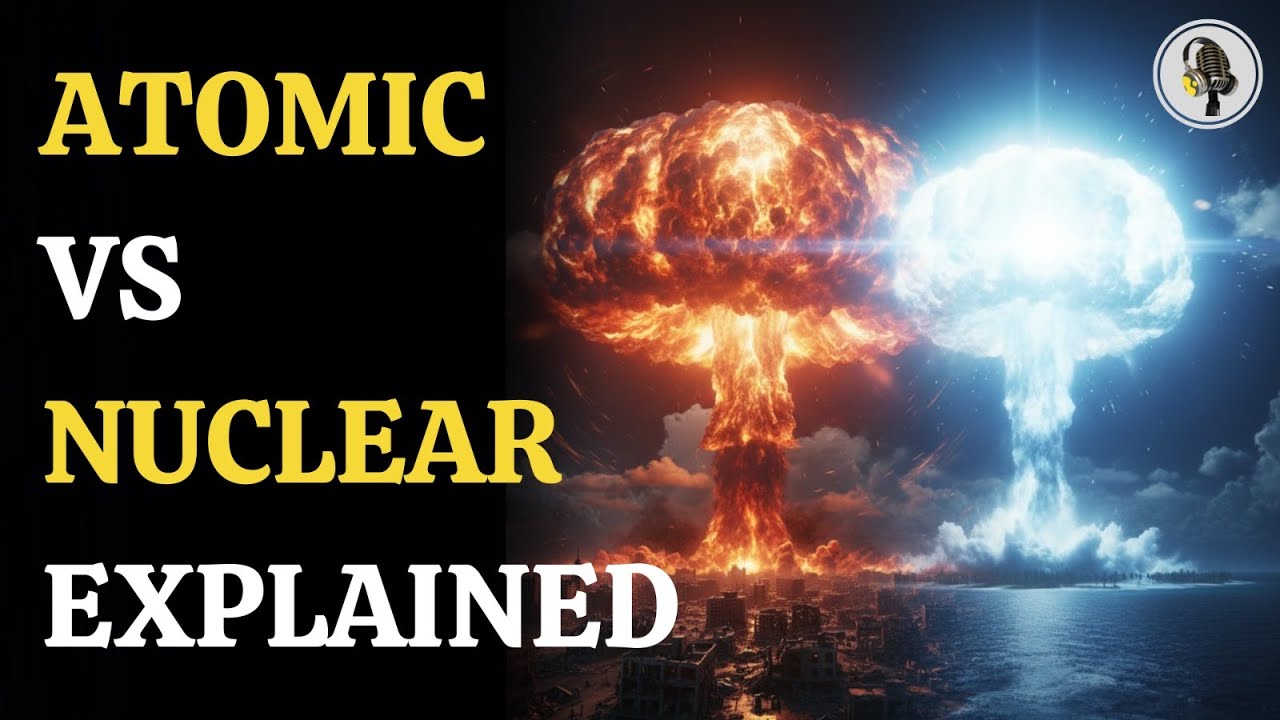 Atomic vs Nuclear Bombs: The Real Difference Explained | WION Podcast