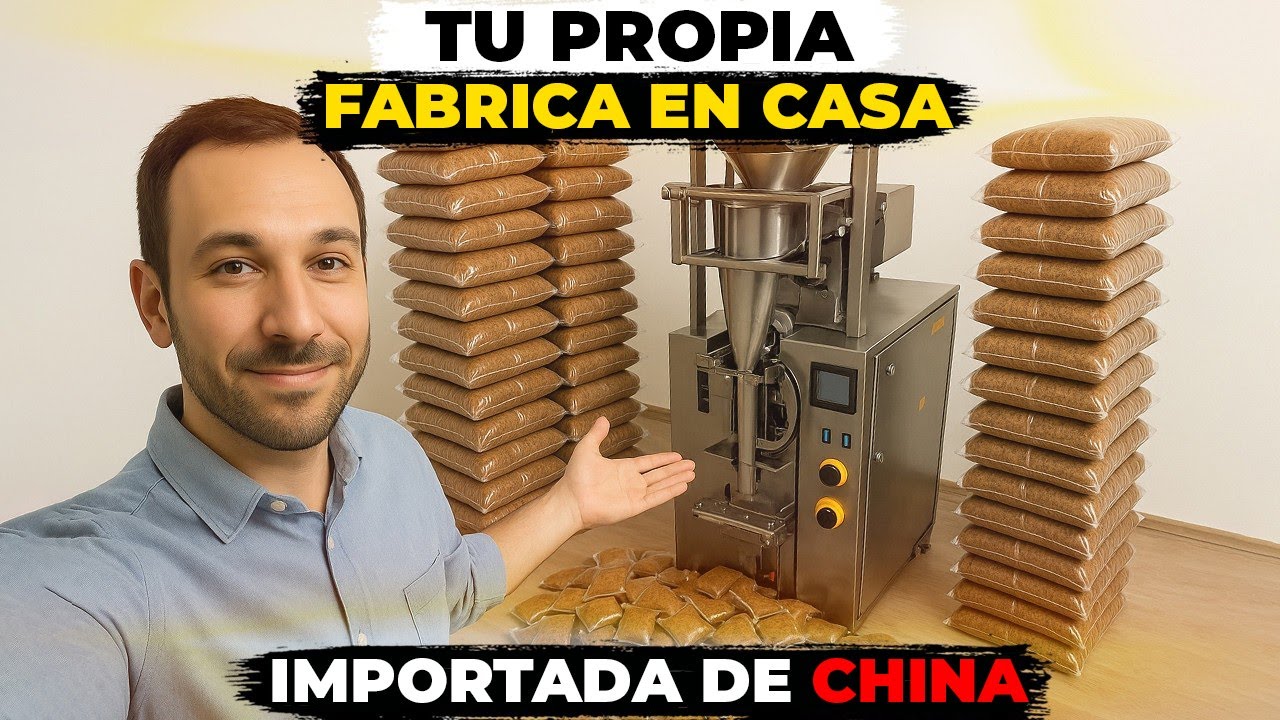 30 MÁQUINAS FÁCILES DE IMPORTAR DESDE CHINA PARA INICIAR UN NEGOCIO DESDE CASA