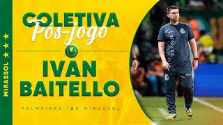 🎙️🦁 COLETIVA COM IVAN BAITELLO - PALMEIRAS X MIRASSOL