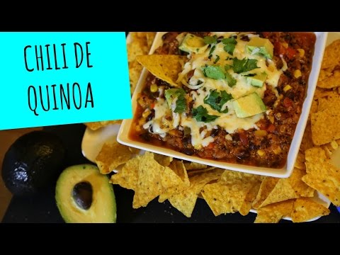 Chili de Quinoa (vegetariano) - snack para fiestas - La Cooquette