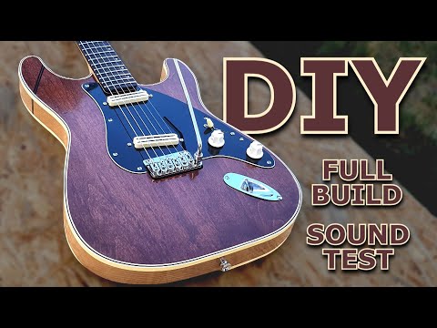 [GUITAR BUILD] The Balcony Stratocaster (full build + sound test)