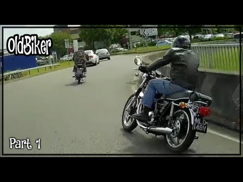 Old Biker in the English Countryside - Classic British Motorcycles - Part 1