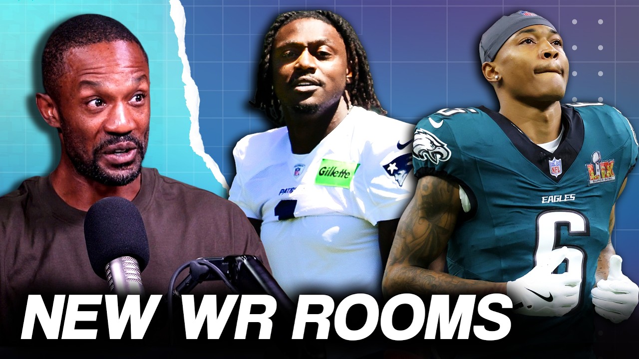 Breaking down the NFL's most intriguing WR rooms | The Domonique Foxworth Show