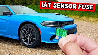 DODGE CHARGER IAT  sensor intake air temperature sensor FUSE 201 2014 2015 2016 2017 2018 2019 2020