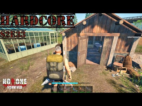 No One Survived S2E33 HARDCORE. Bandit Camp Preparations. Let's Play Solo