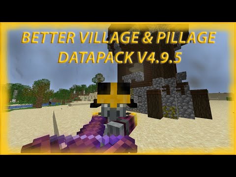 Better Village and Pillage v4.9.5 Update - Minecraft Datapack 1.16.5/1.17.1