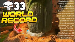 Leviathan Breaks Solo WORLD RECORD! 33 Kills by Crushing.. (Apex Legends)