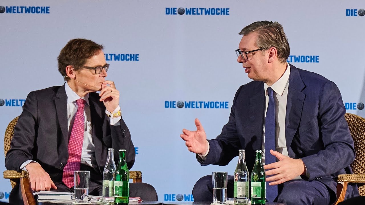 «Putin wird nicht zögern, zurückzuschlagen»: Präsident Vucic über den Ukraine-Krieg (Deutsch)
