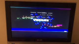Commodore Amiga 3000 gold scart cable on 27” Philips LCD screen