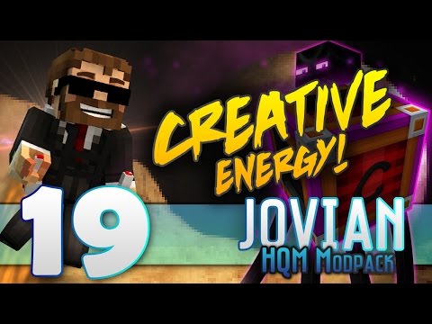 Minecraft - "JOVIAN"- FTB -HQM MOD PACK- "HOW TO GET A CREATIVE ENERGY CELL!" - EP19
