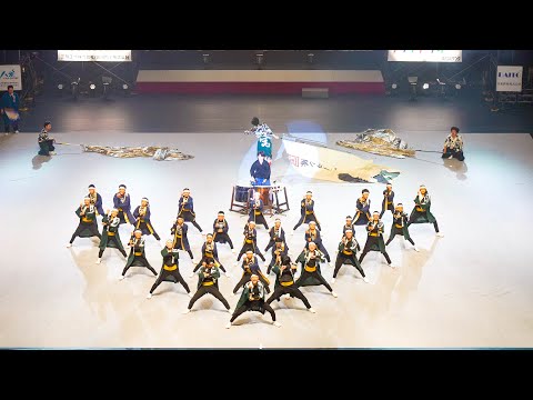 [4K] ソーラン隊「宝」 【ファイナル演舞】 大阪メチャハピー祭 2023